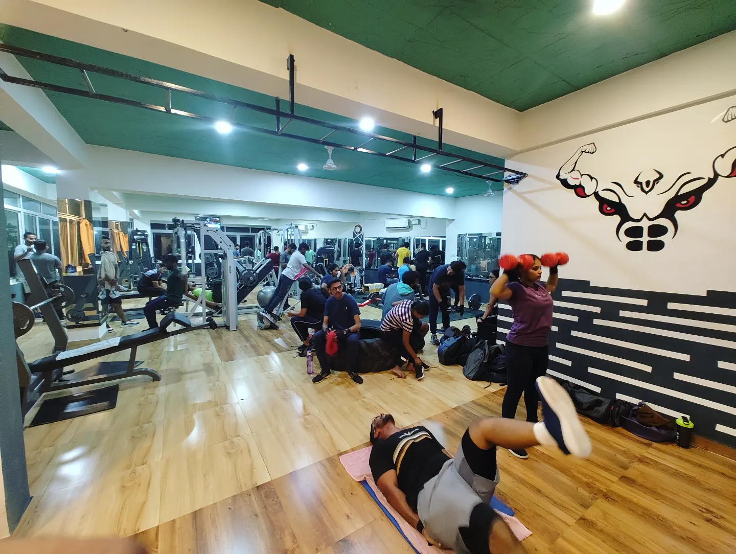 Muscle & Fitness Gym Interior